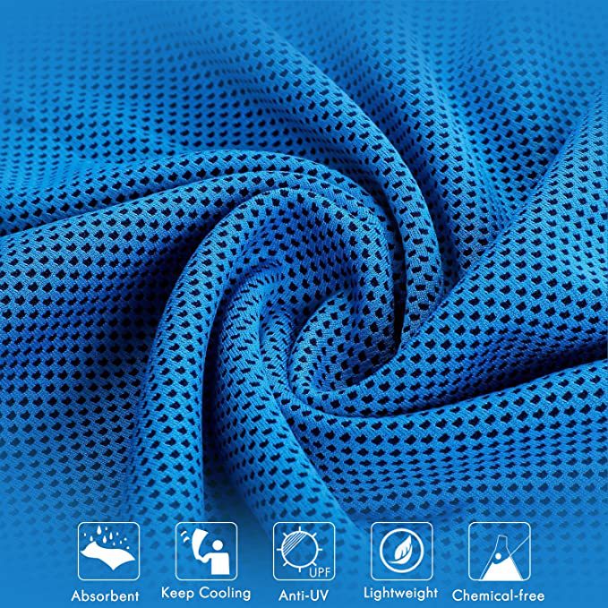 Instant Cooling Sport Towel Ice-Cold Gym & Outdoors Fitness Towel